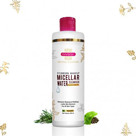 Inveda Stubborn Makeup Micellar Water Cleanser