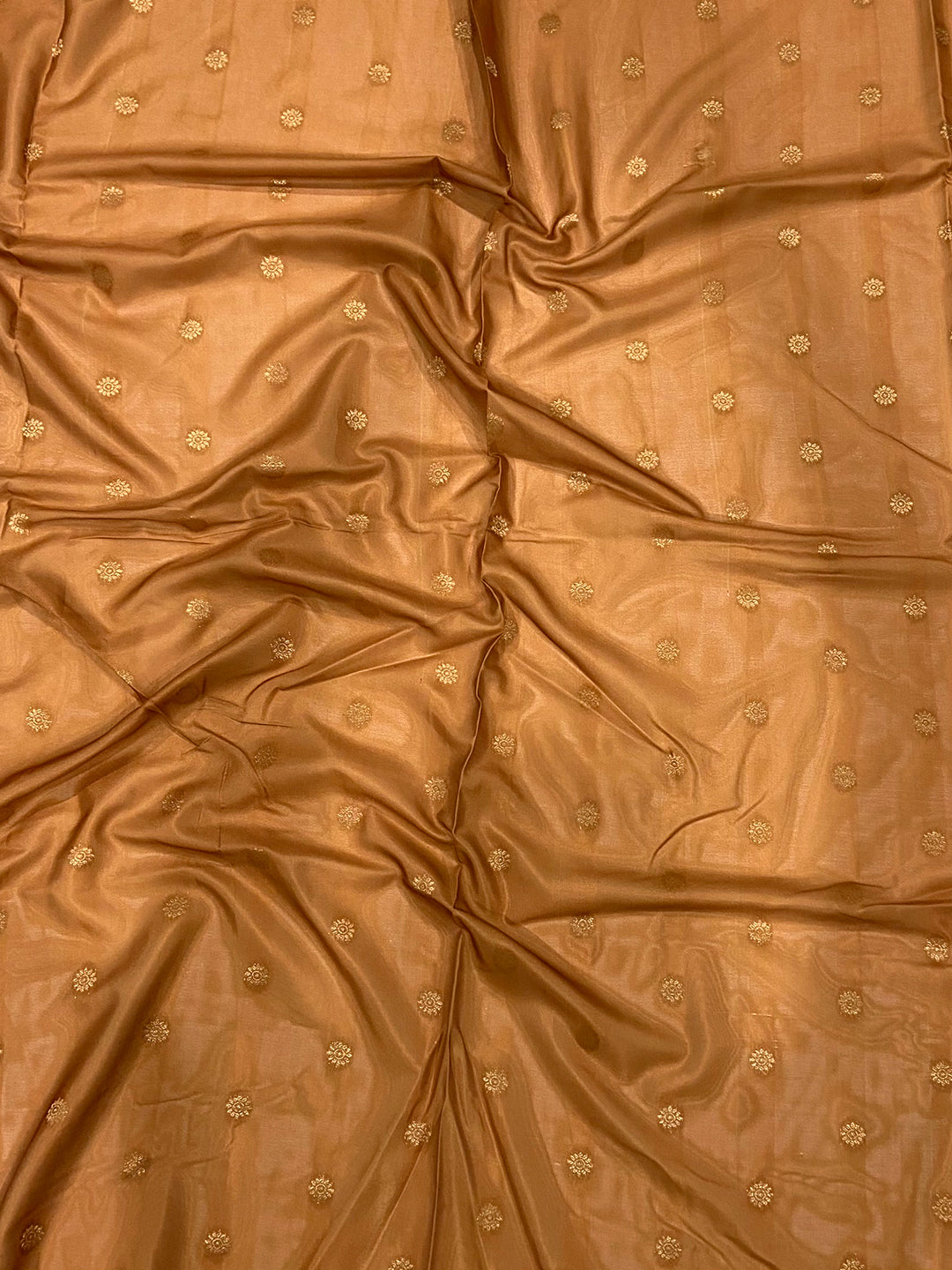 Pastel Cream Soft Crepe Silk Digital Ombre Saree