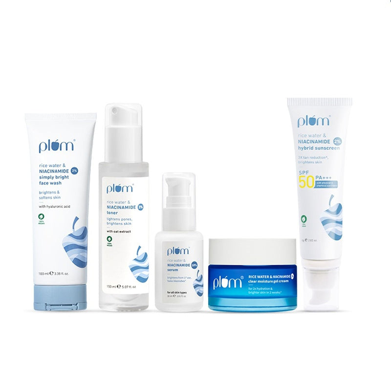 Plum Niacinamide Bright & Clear Skin Combo