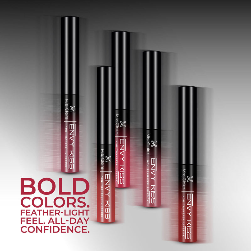 Miss Claire Envy Kiss Non Transfer Lipstick - 23 Frappuccino