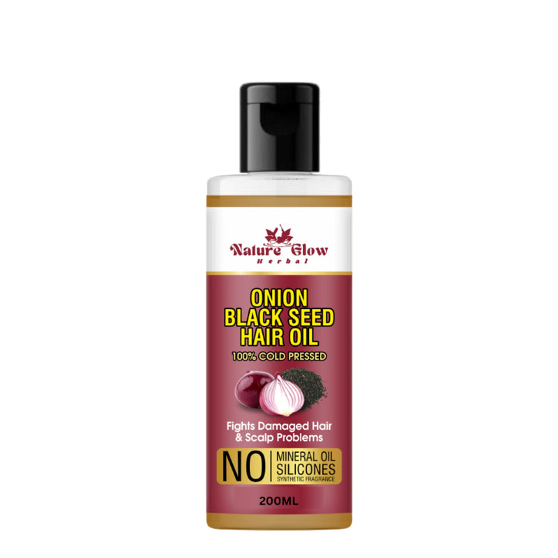 Nature Glow Herbal Onion Black Seed Hair Oil