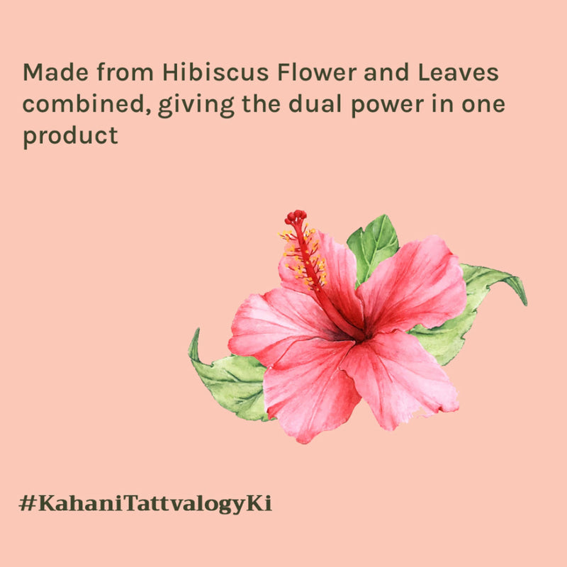 Tattvalogy Hibiscus Powder-Strengthens Hair Follicles, Anti-Aging Pack for Natural Skin & Hair Care