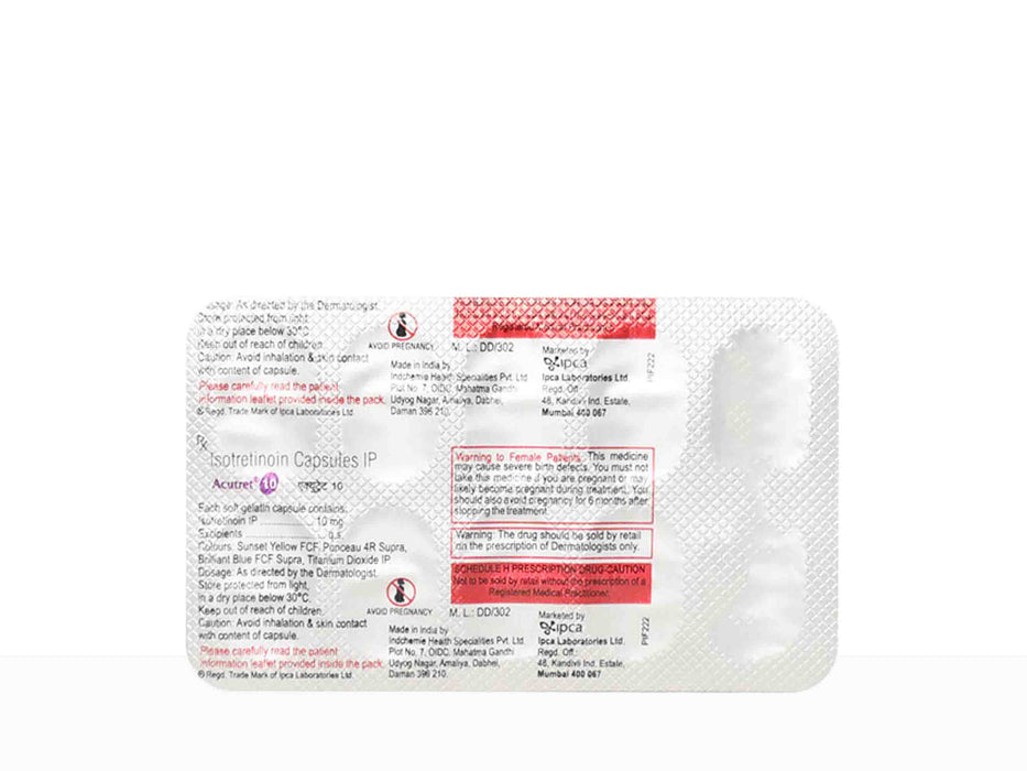 Acutret 10 Capsule