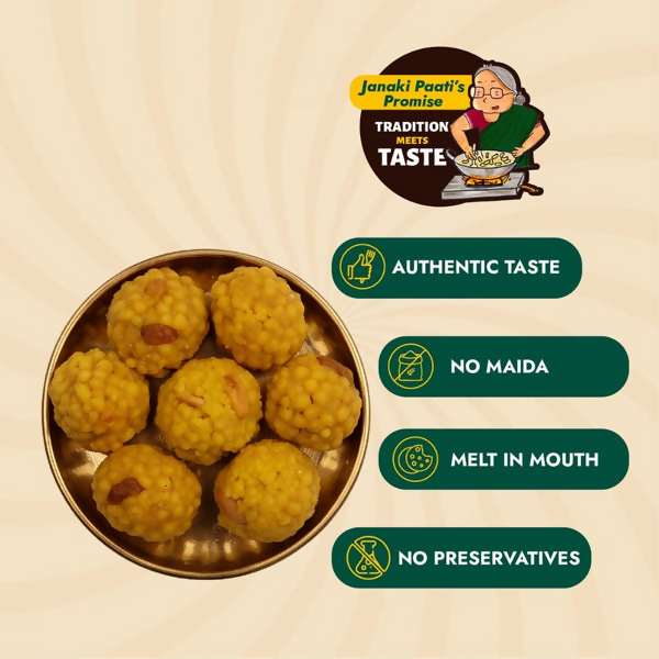 Sweet Karam Coffee Boondi Laddu