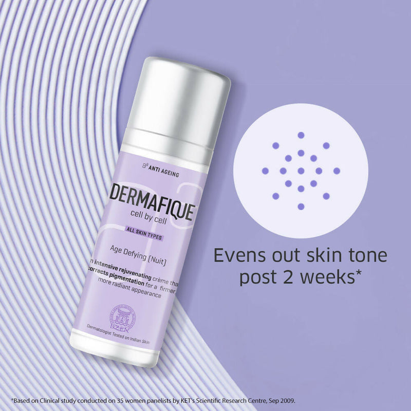 Dermafique Age Defying Nuit, Night Cream For Pigmentation & Dark Spots