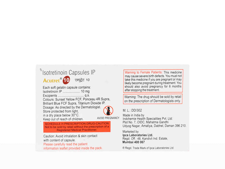 Acutret 10 Capsule