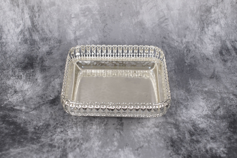 Sri Rudra Silver Tray – SR 00098