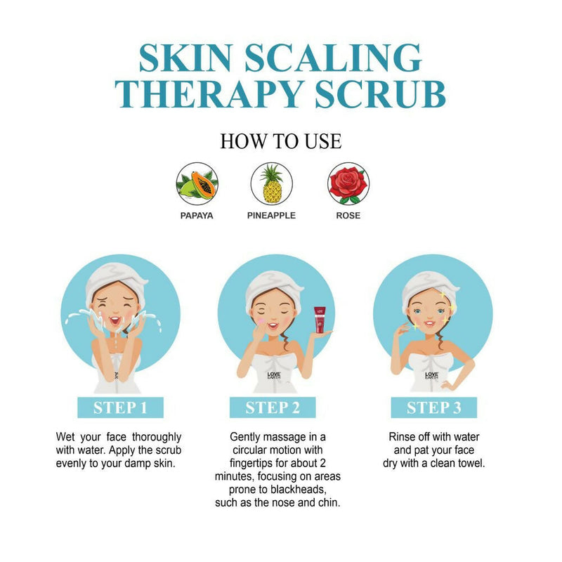 Love Earth Skin Scaling Therapy Scrub Daily Exfoliation