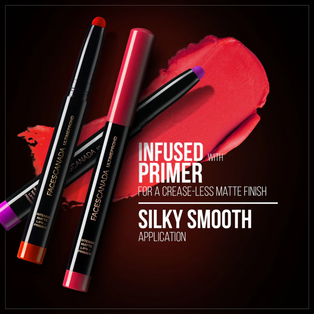 Faces Canada Ultime Pro HD Intense Matte Lips + Primer - Scandalous 13