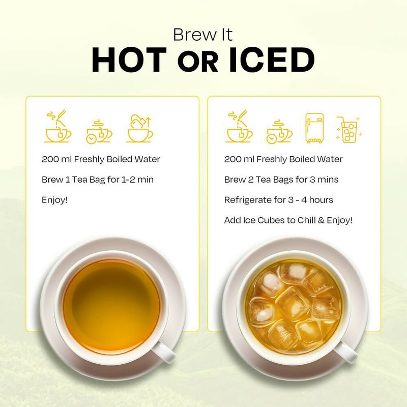 Auric Desi Kahwa Green Tea | 8 Real Ayurvedic Herbs & Rock Salt | Immunity Booster | Improves Digestion