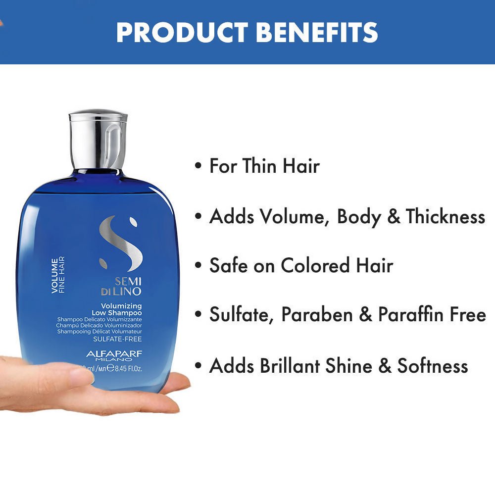 Alfaparf Milano Volumizing Shampoo For Hair Thinning