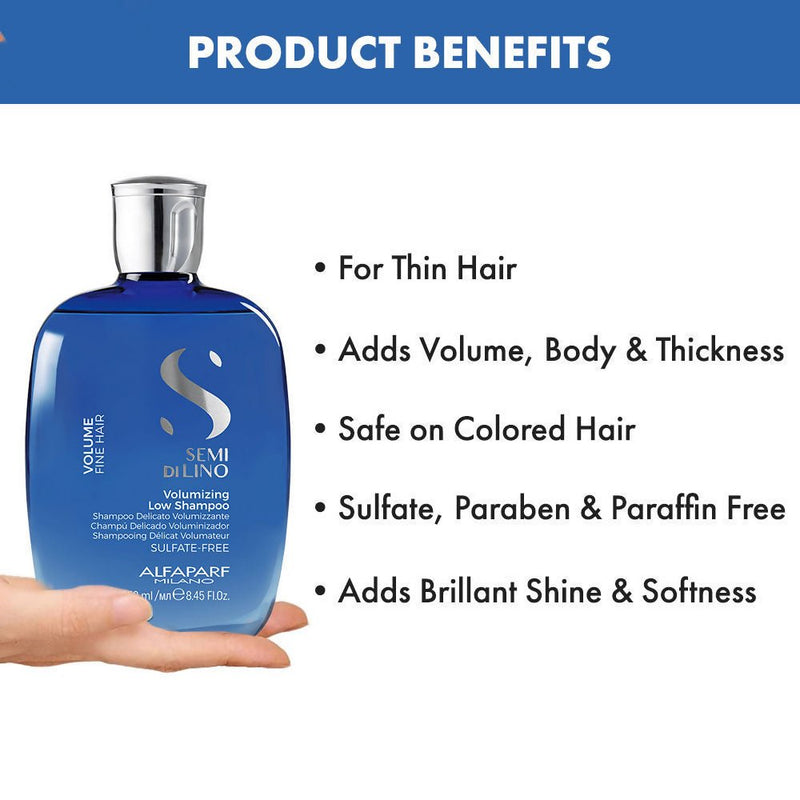 Alfaparf Milano Volumizing Shampoo For Hair Thinning