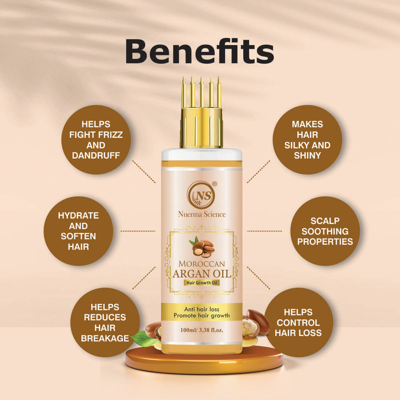 Nuerma Science Moroccan Argan Hair Oil