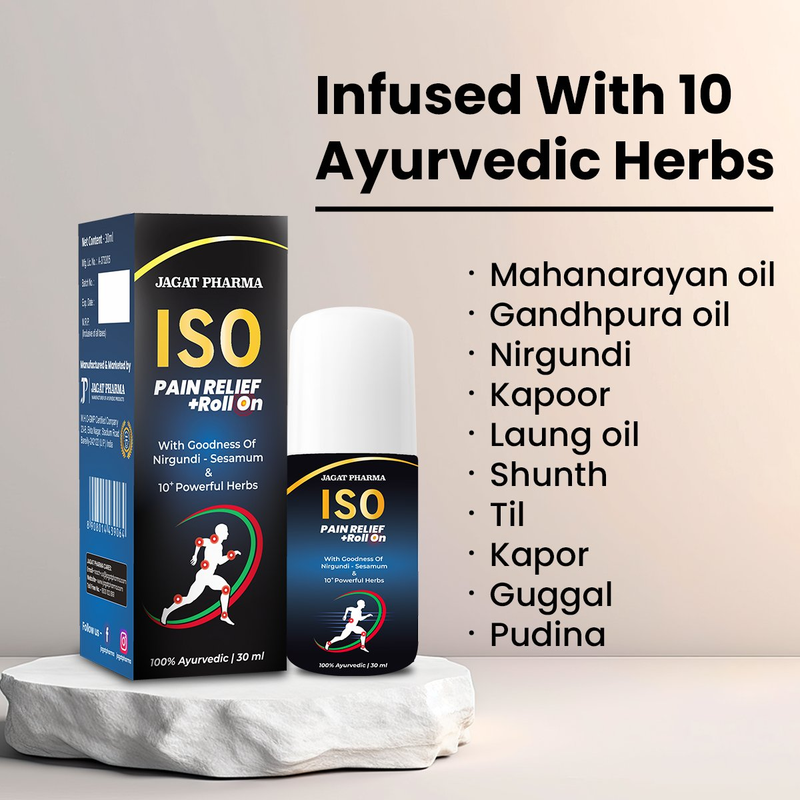 Jagat Pharma ISO Pain Relief Roll On