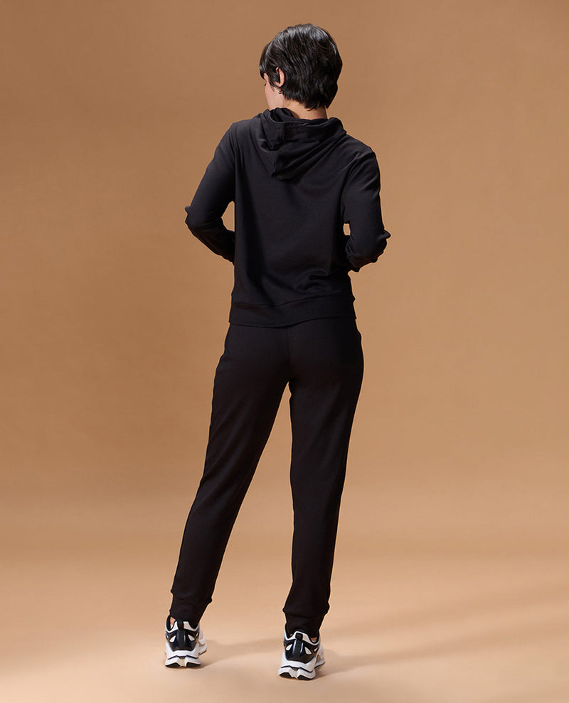 Extra Soft Cotton Hoodie Black