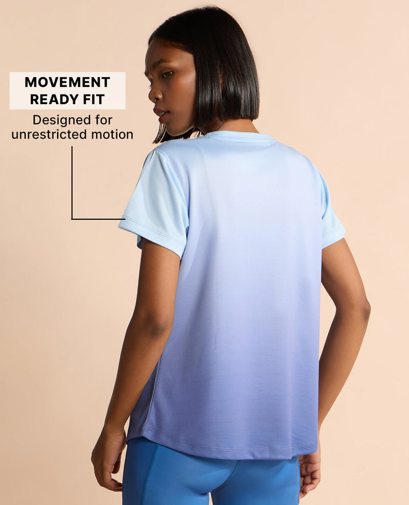 Training Active Tshirt Ombre Blue