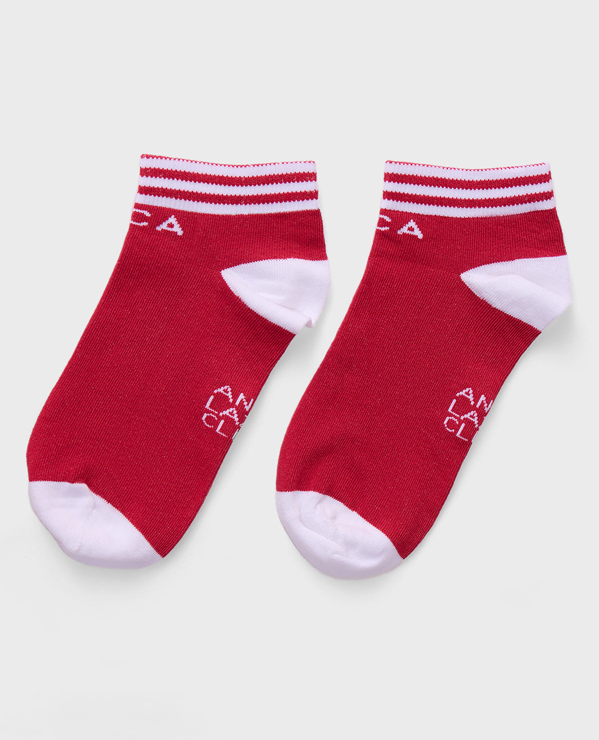 Soft Cotton Anti Lazy Club Crew Socks Pink