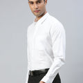 Men 100% Cotton White Shirt Super Faast