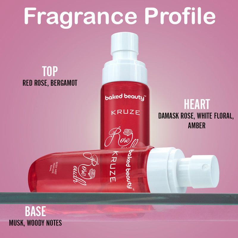 Baked Beauty Kruze Rose Oudh Body Mist
