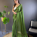 Jade Mist Rangoli Silk Saree