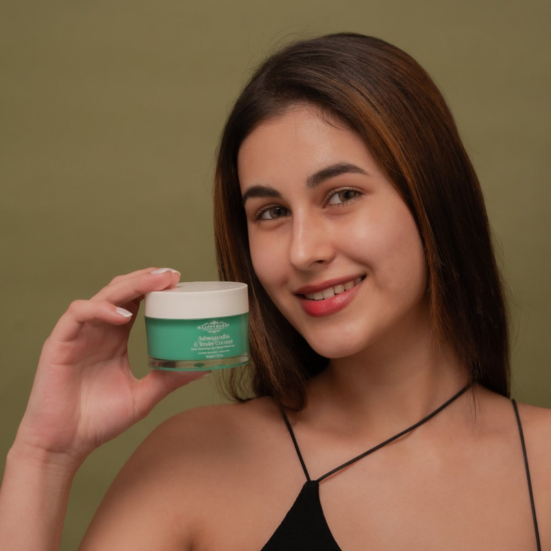 Haappyherbs Ashwagandha & Tender Coconut Deep Hydrating Light Weight Moisturizer