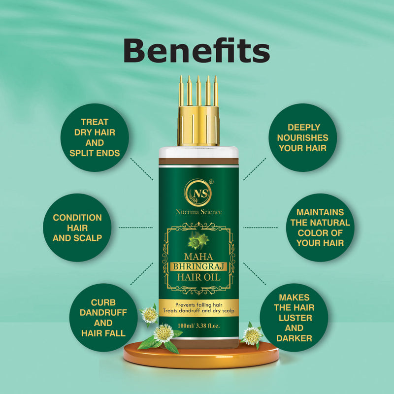 Nuerma Science Maha Bhringraj Hair Oil
