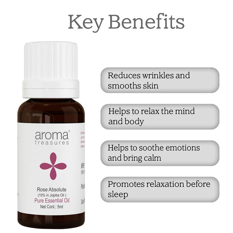 Aroma Treasures Rose Absolute Pure Essential Oil
