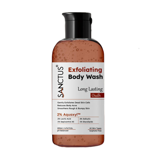 SANCTUS Exfoliating Body Wash Oudh
