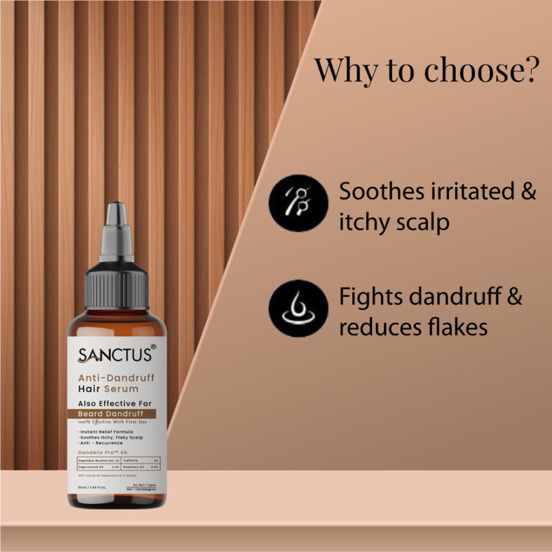 SANCTUS 4% Dandelix Pro Anti-Dandruff Hair Serum For Scalp