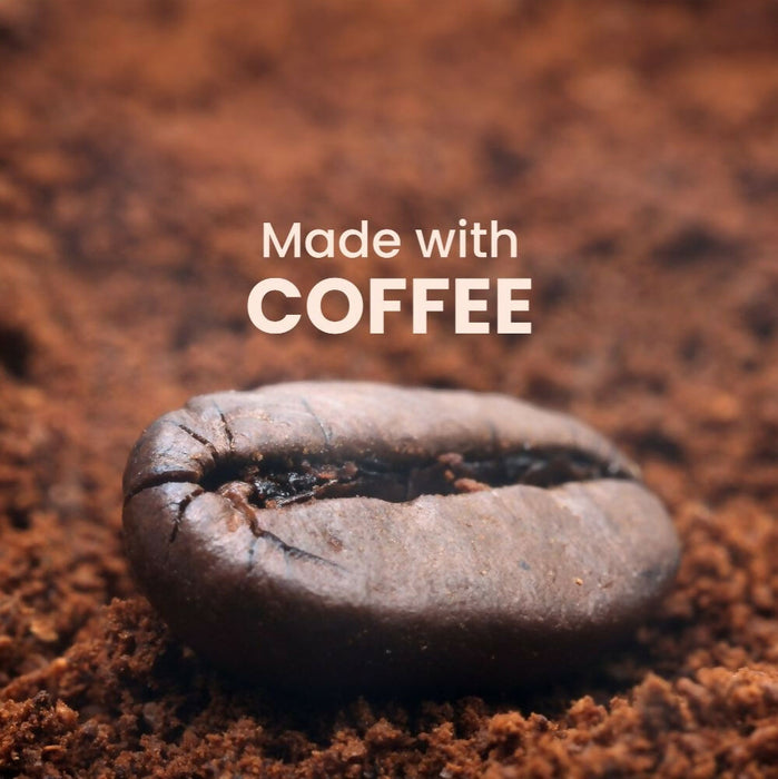 Wild Oak Iced Coffee Shea Butter Sugar Scrub with Ascorbic Acid, Vegan Collagen & Peptides For Tan Removal & Smooth Skin
