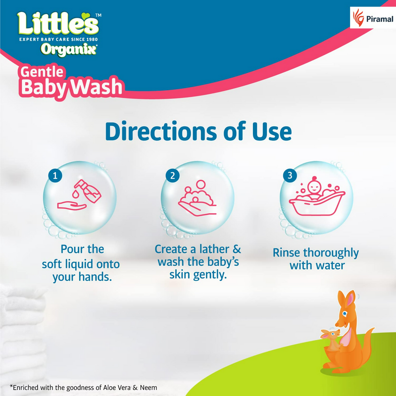 Little's Organix Gentle Baby Wash
