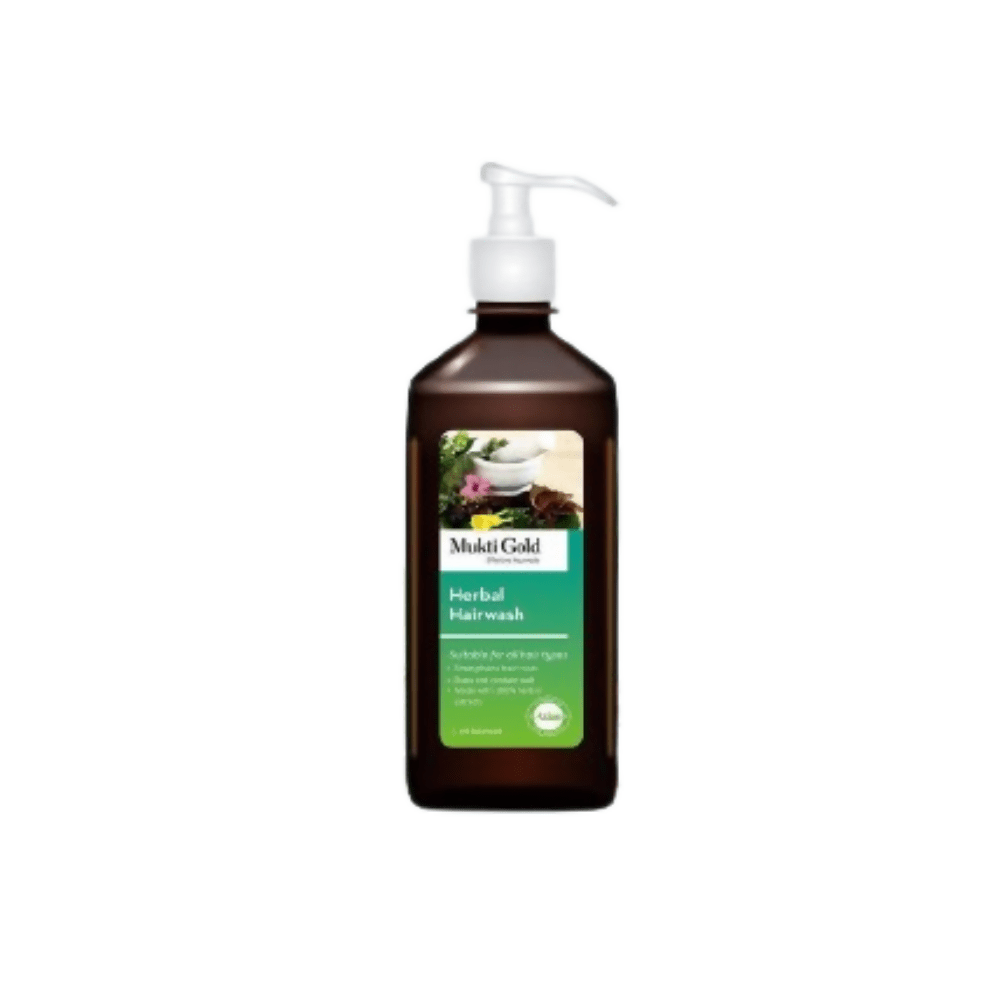 Axiom Mukti Gold Herbal Hairwash (Dispenser)