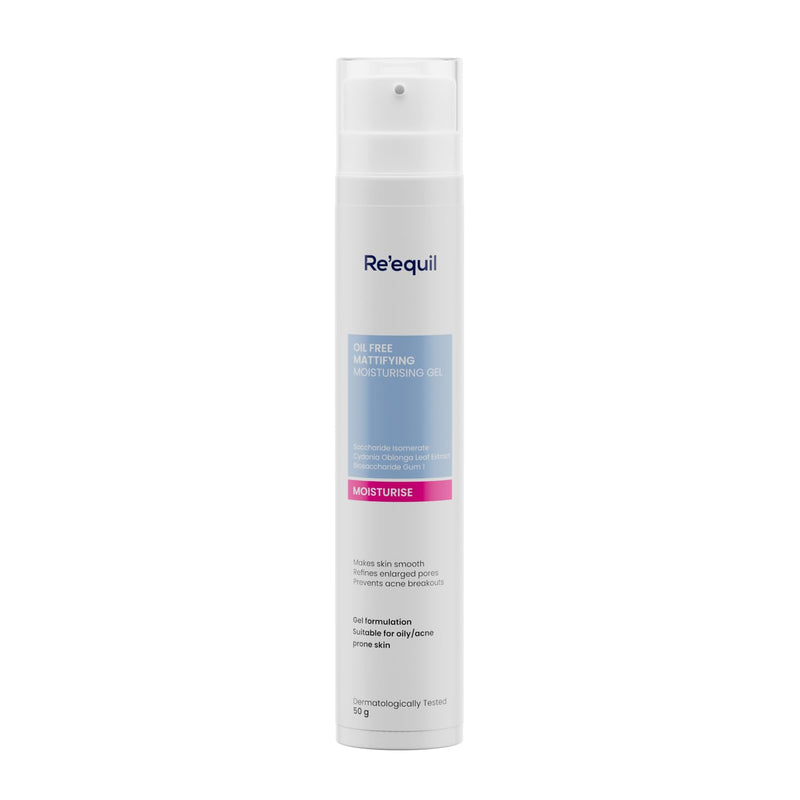 Re'equil Oil Free Mattifying Moisturizer, Boosts Hydration, Refines Enlarged Pores