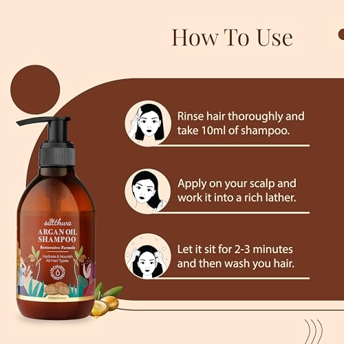 Satthwa Moroccan Argan Oil Shampoo