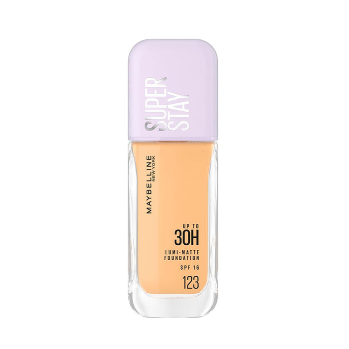 Maybelline New York Super Stay Lumi Matte Liquid Foundation, 30 HR Long Lasting yet Lightweight, 228, 35ml