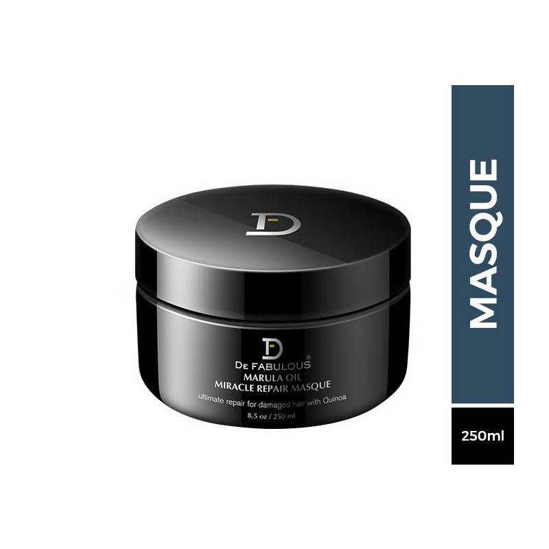 De Fabulous Marula Oil Sulphate Free Miracle Repair Masque For All Hair Types