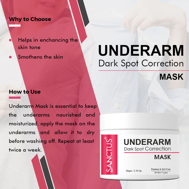 SANCTUS Underarm Dark Spot Whitening Kit