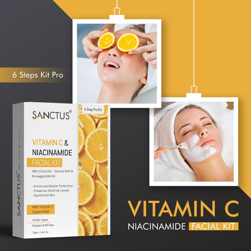 SANCTUS Vitamin C & Niacinamide Single Use Facial Kit