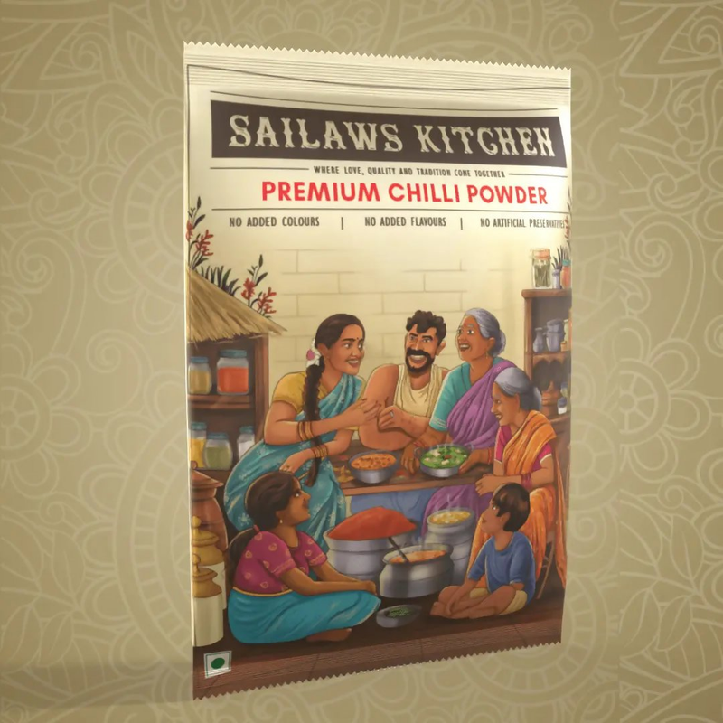 Sailaws Kitchen Premium Chilli Powder (Karam Powder)