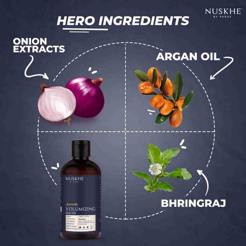 Nuskhe By Paras Ayurvedic Volumizing Hair Oil