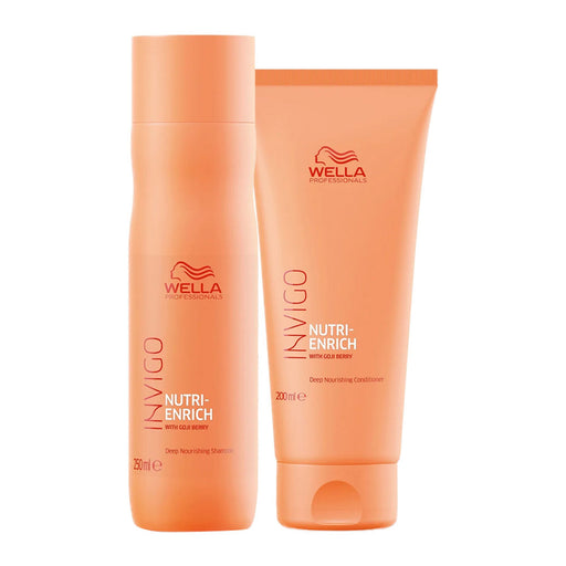 Wella Professionals Invigo Nutri Enrich Deep Nourishing Shampoo And Conditioner Combo