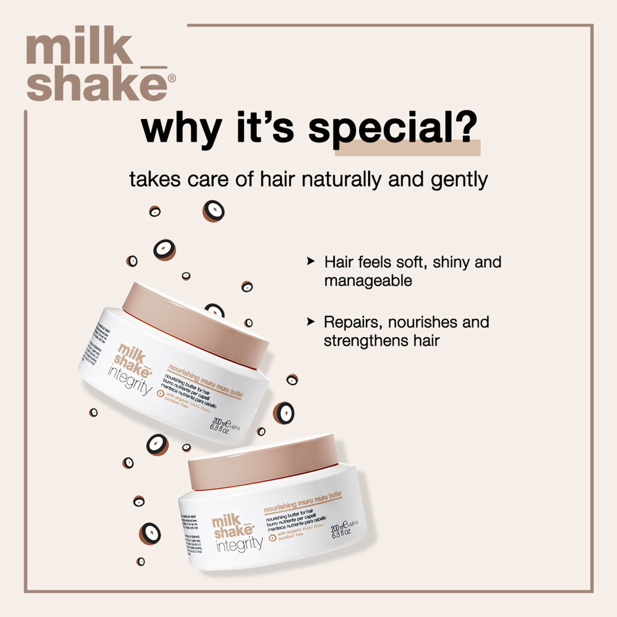 Milkshake Integrity Nourishing Muru Muru Butter