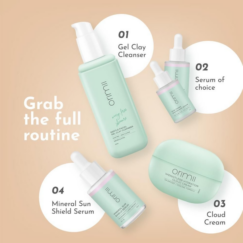 Orimii Soap Free Gentle Cleansing Face Wash for Oil & Acne Control