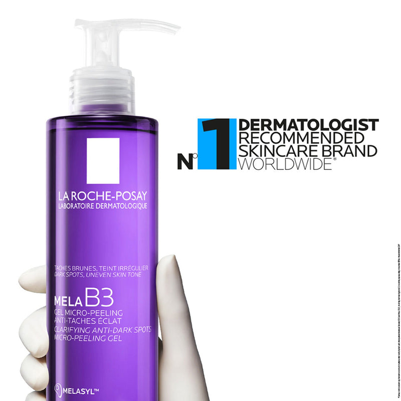La Roche-Posay Mela B3 Anti-Dark Spot Face Wash, Cleanser with Melasyl & Niacinamide for pigmented skin