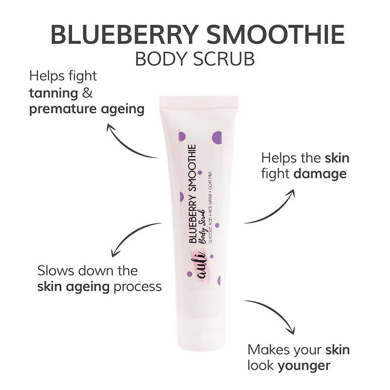 Auli Blueberry Smoothie Body Scrub