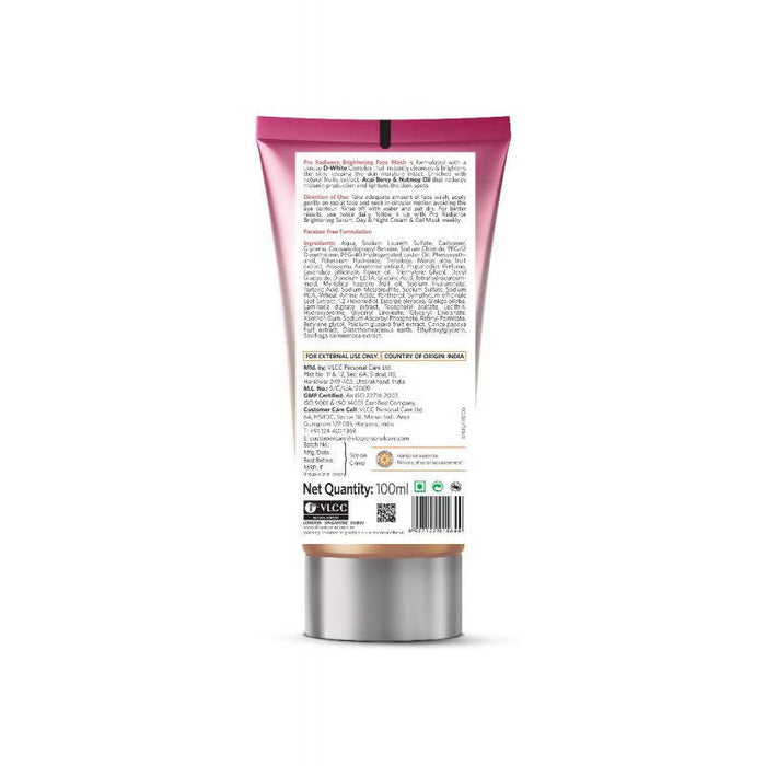 VLCC Pro Radiance Skin Brightening Foaming Face Wash