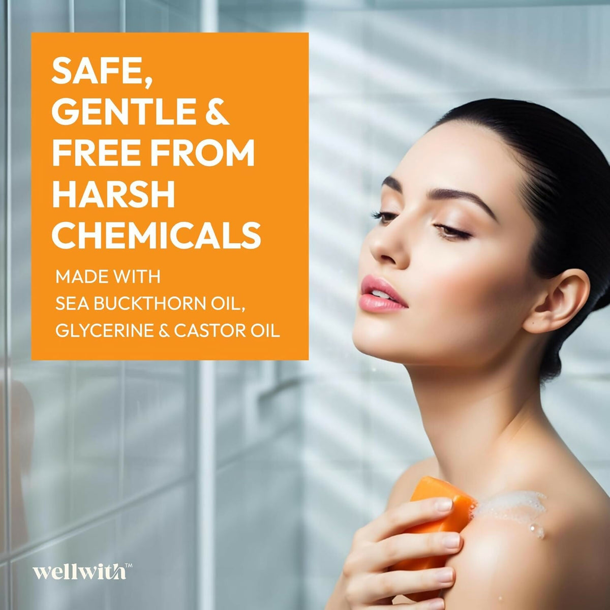 Wellwith Sea Buckthorn Natural Soap