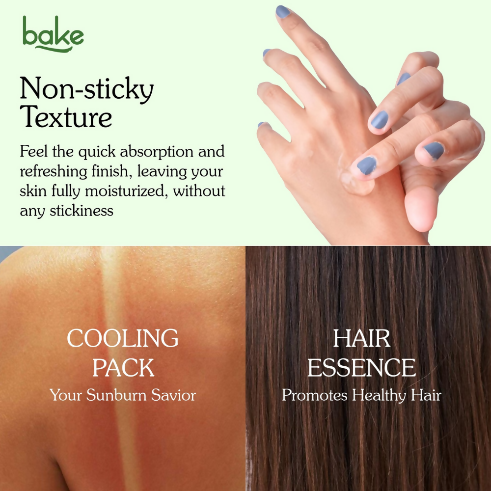 Bake 99% Pure Multi-Use Aloe Vera Gel for Face, Body & Hair