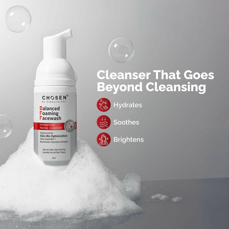Chosen Balanced Foaming Facewash Daily Face Cleanser With Optimsm