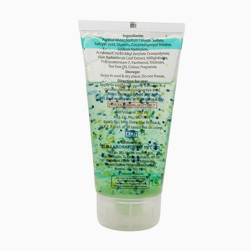 KLM Klin Face Wash Daily Cleansing For Oily & Acnegenic Skin